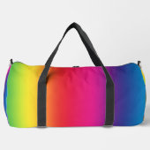 Regenbogenverlauf Duffle Bag (Vorderseite)