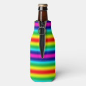 Regenbogenverlauf. Flaschenkühler (Flasche Rückseite)