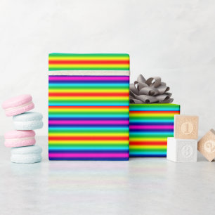 Regenbogenverlauf. Geschenkpapier