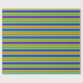 Regenbogenverlauf. Geschenkpapier (Flach)