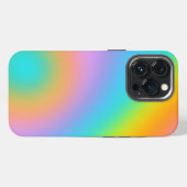 Regenbogenverlauf iPhone Hülle (Rückseite (Horizontal))