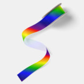 Regenbogenverlauf Satinband (Rückseite)