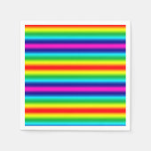 Regenbogenverlauf. Serviette (Vorderseite)