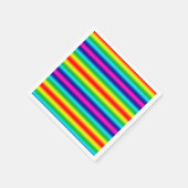 Regenbogenverlauf. Serviette (Ecke)