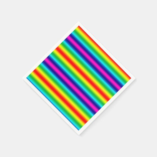 Regenbogenverlauf. Serviette (Ecke)