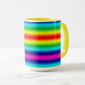 Regenbogenverlauf. Tasse (VorderseiteRechts)