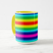 Regenbogenverlauf. Tasse (Vorderseite Links)