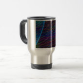 Regenbogenvillen Reisebecher (Vorderseite Links)