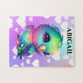 Regenbogenvogel & Herz Puzzle (Horizontal)