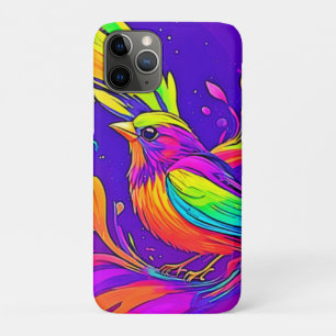 Regenbogenvogel im Cartoon Land Case-Mate iPhone Hülle