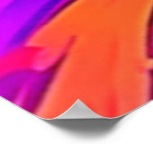 Regenbogenvogel im Cartoon Land Poster (Ecke)