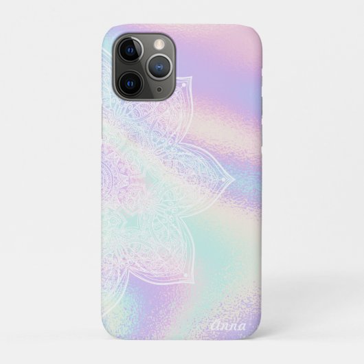 *~* Regenbogenwaden Holografische Iridescent Manda Case-Mate iPhone Hülle (Rückseite)