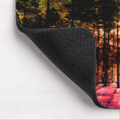 Regenbogenwald Mousepad (Ecke)