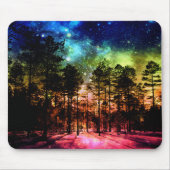 Regenbogenwald Mousepad (Vorne)