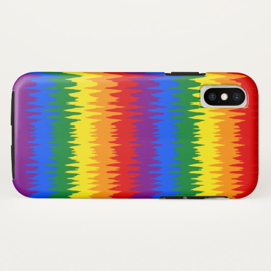 Regenbogenwälder Case-Mate iPhone Hülle (Rückseite (Horizontal))