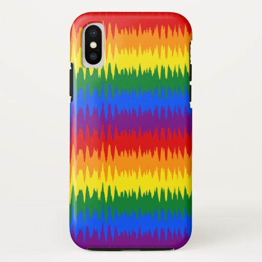 Regenbogenwälder Case-Mate iPhone Hülle (Rückseite)