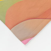 Regenbogenwälder Fleecedecke (Ecke)