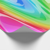 Regenbogenwälder Geschenkpapier (Ecke)