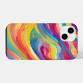 Regenbogenwälder iPhone Hülle (Rückseite (Horizontal))