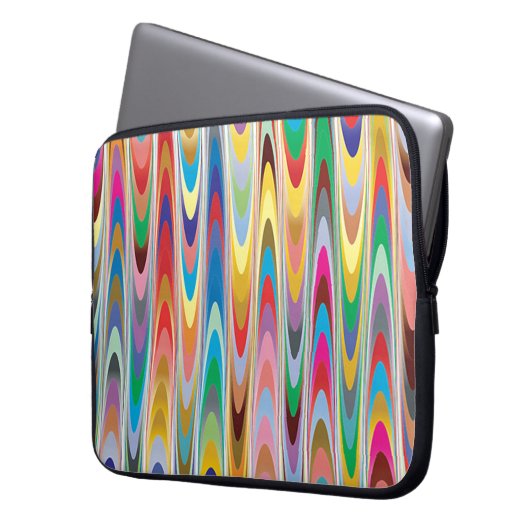 Regenbogenwälder Laptopschutzhülle (Vorderseite Links)