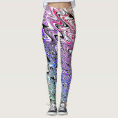 Regenbogenwälder Leggings (Vorderseite)