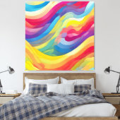 Regenbogenwälder Leinwanddruck (Insitu (Schlafzimmer))