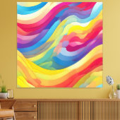 Regenbogenwälder Leinwanddruck (Insitu (Wohnzimmer))