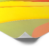 Regenbogenwälder Poster (Ecke)