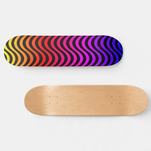 Regenbogenwälder Skateboard (Horizontal)