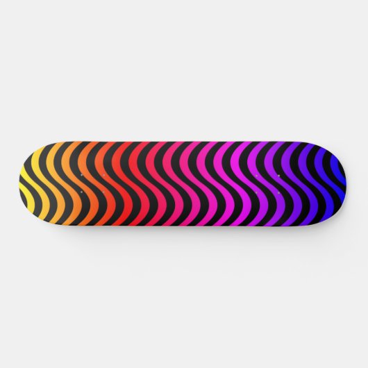 Regenbogenwälder Skateboard (Horizontal)