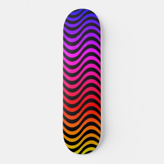 Regenbogenwälder Skateboard (Vorderseite)