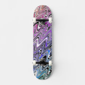 Regenbogenwälder Skateboard (Vorderseite)