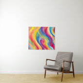 Regenbogenwälder Wandteppich (Beispiel (Horizontal))