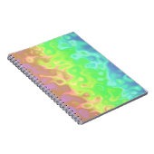 Regenbogenwasser Notizblock (Rechte Seite)