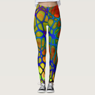 Regenbogenweb-Leggings Leggings