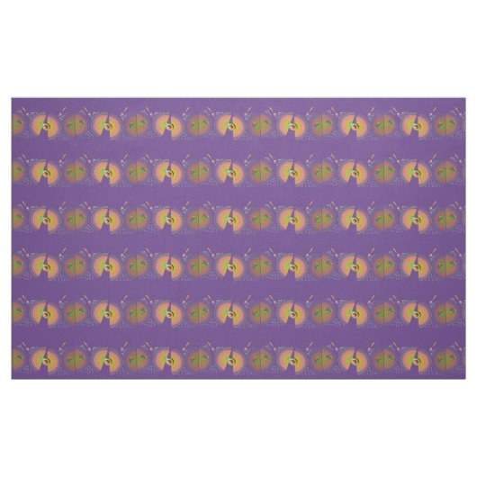 Regenbogenweide Stoff (Fat Quarter (45,7 x 55,9 cm))
