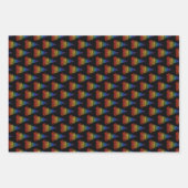 Regenbogenweihnachtsbaum Geschenkpapier Set (Vorderseite 2)