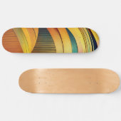 Regenbogenwelle Skateboard (Horizontal)