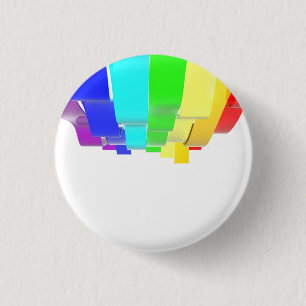 Regenbogenwellen Button