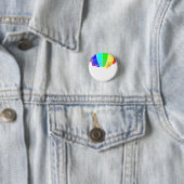 Regenbogenwellen Button (Beispiel)