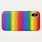 Regenbogenwellen Case-Mate iPhone Hülle (Rückseite (Horizontal))