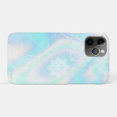 *~* Regenbogenwellen Holografische Mandalas Case-Mate iPhone Hülle (Rückseite (Horizontal))