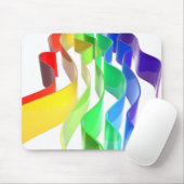 Regenbogenwellen Mousepad (Mit Mouse)