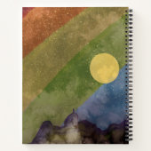 Regenbogenwelt Notizblock (Rückseite)