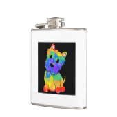 Regenbogenweste Flachmann (Links)