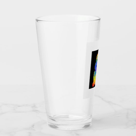 Regenbogenweste Glas (Rechts)