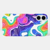 Regenbogenwirbel Case-Mate iPhone Hülle (Rückseite (Horizontal))