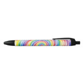 Regenbogenwirbel Kugelschreiber (Oberseite)
