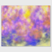 Regenbogenwolke im Himmel Geschenkpapier (Flach)