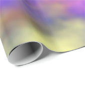 Regenbogenwolke im Himmel Geschenkpapier (Rolleneckpunkt)